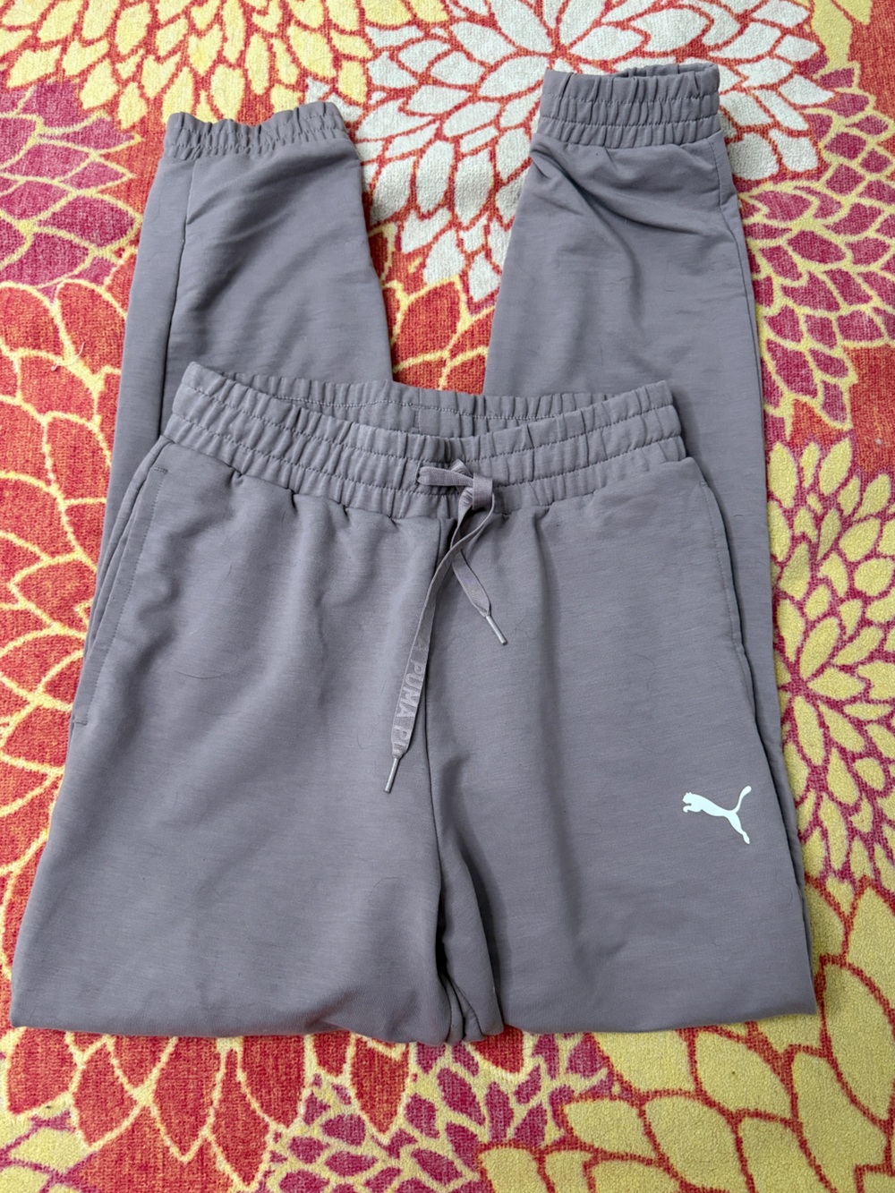 Puma purple Jogger Sweatpants